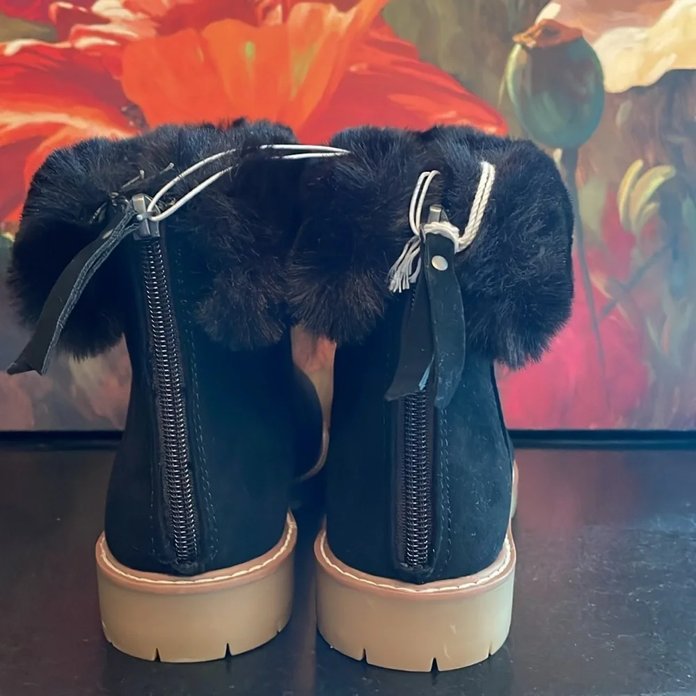 NWT AMERICAN EAGLE OUTFITTERS boots 
with faux fur size 8.5 - Picture 6 of 14